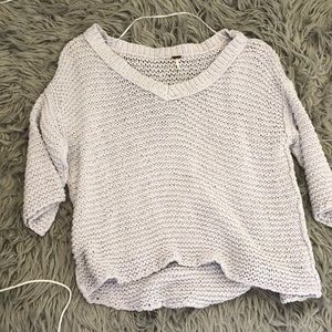 Wool free people sweater